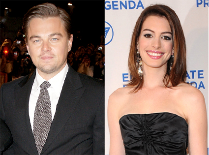 Anne Hathaway, Leonardo DiCaprio Anne Hathaway, Leonardo DiCaprio